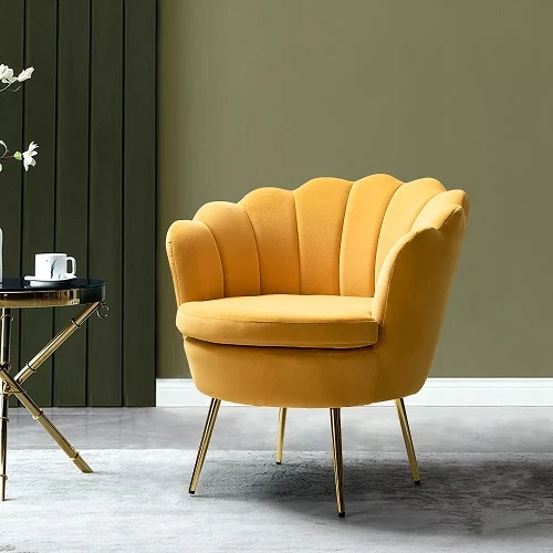 Leatherette Seat Metal Legs Chair Leatherette Seat Metal Legs Chair
