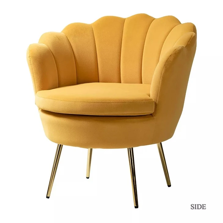 Leatherette Seat Metal Legs Chair Leatherette Seat Metal Legs Chair